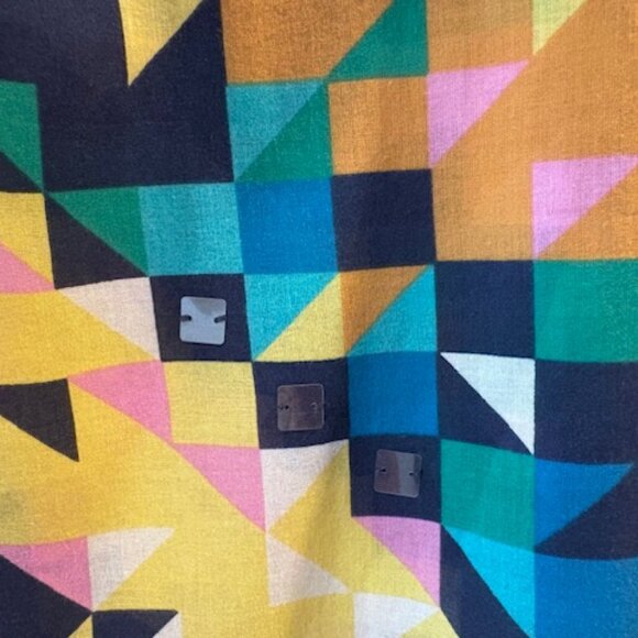 Tory Burch Stephanie Embroidered Tunic Made of 100% cotton, Size 6. - Picture 7 of 7